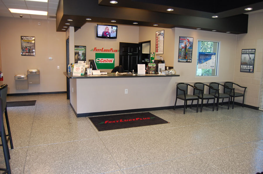 Gray Epoxy Fast Lube Plus Holly Springs NC